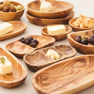 Butter Dish & Oval Bowls