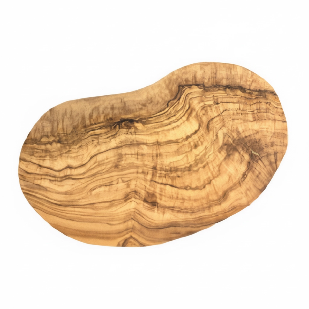 Olive Wood Cutting Board CB01 – لوح تقطيع من خشب الزيتون مصنوع يدويًا