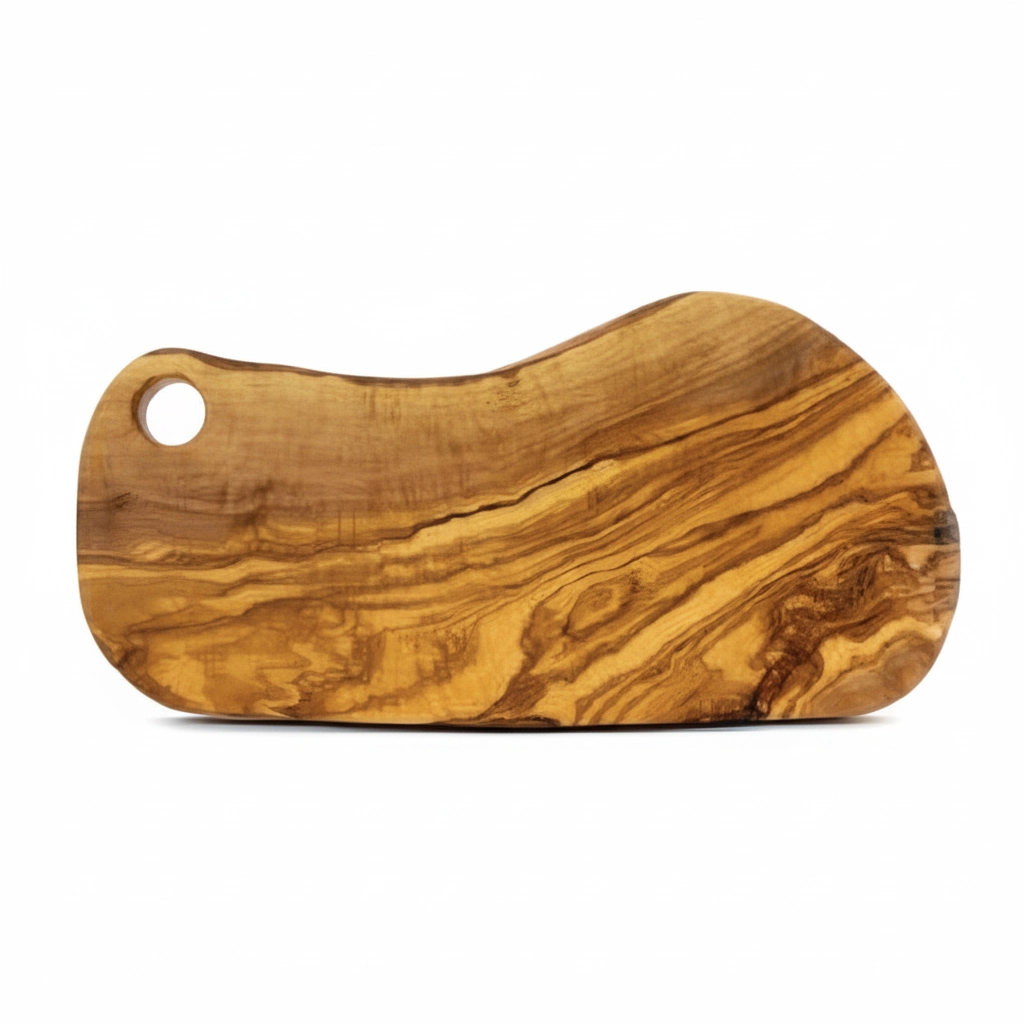 Olive Wood Cutting Board CB05 – لوح تقطيع من خشب الزيتون مصنوع يدويًا