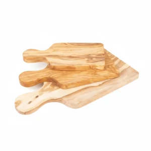 Olive Wood Cutting Board CB09 – لوح تقطيع من خشب الزيتون مصنوع يدويًا
