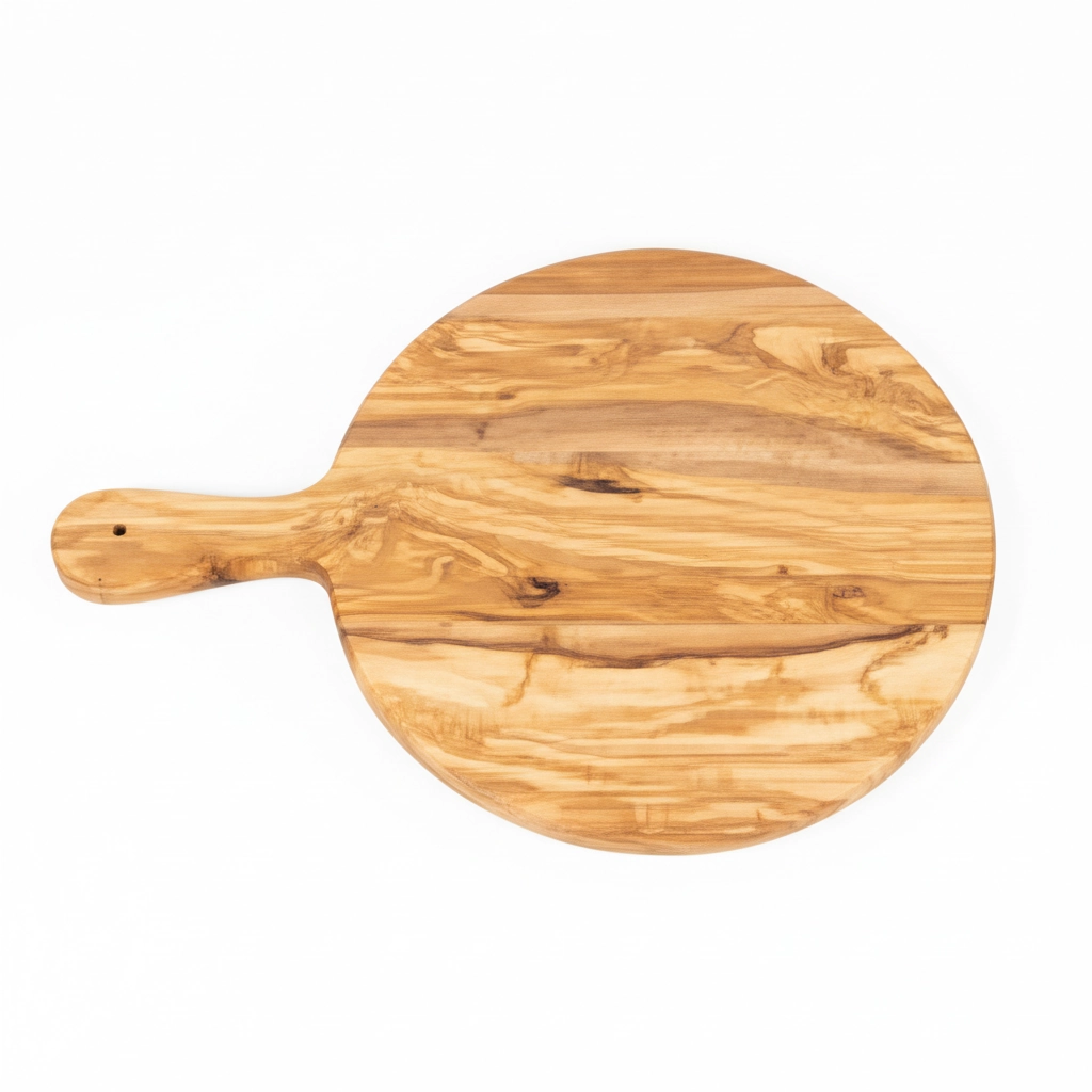 Olive Wood Cutting Board CB11 – لوح تقطيع من خشب الزيتون مصنوع يدويًا