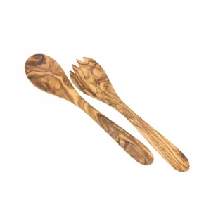 Olive Wood Spatula Server SS01 – ملعقة تقديم من خشب الزيتون (صناعة يدوية)