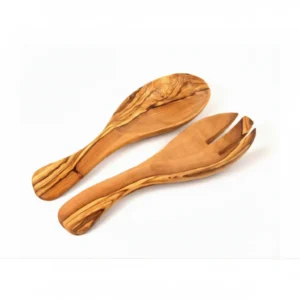Olive Wood Spatula Server SS04 – ملعقة تقديم من خشب الزيتون (صناعة يدوية)