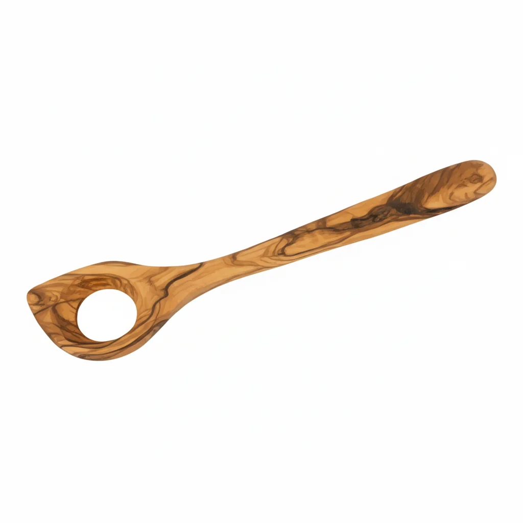 Olive Wood Spatula Server SS07 – ملعقة تقديم من خشب الزيتون (صناعة يدوية)