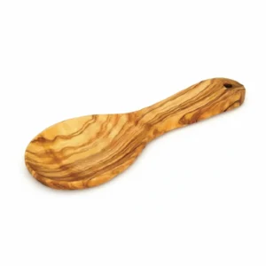 Olive Wood Spatula Server SS10 – ملعقة تقديم من خشب الزيتون (صناعة يدوية)