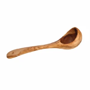 Olive Wood Spatula Server SS11 – ملعقة تقديم من خشب الزيتون (صناعة يدوية)