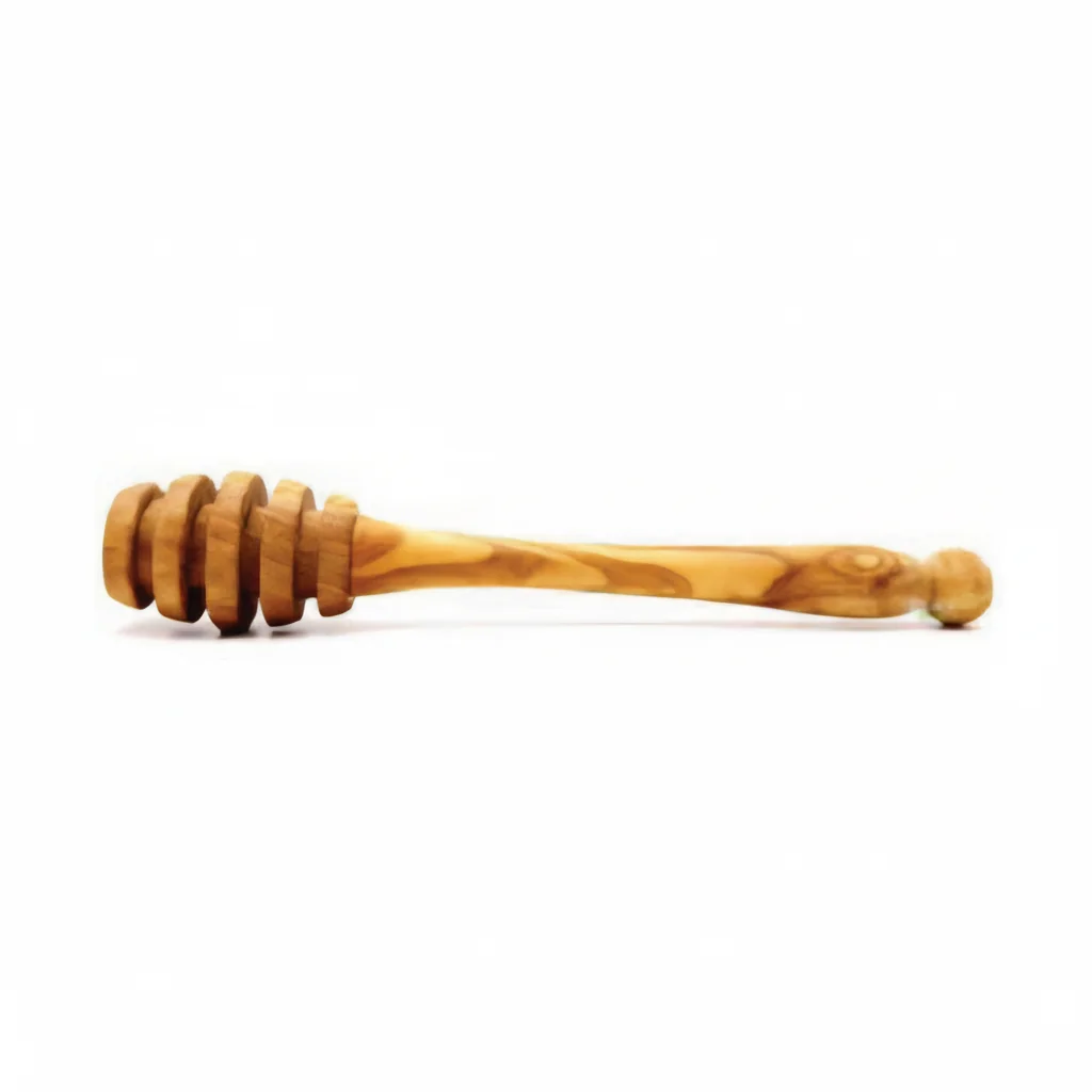 Olive Wood Spatula Server SS20 – غَطّاسة العسل من خشب الزيتون (صناعة يدوية)